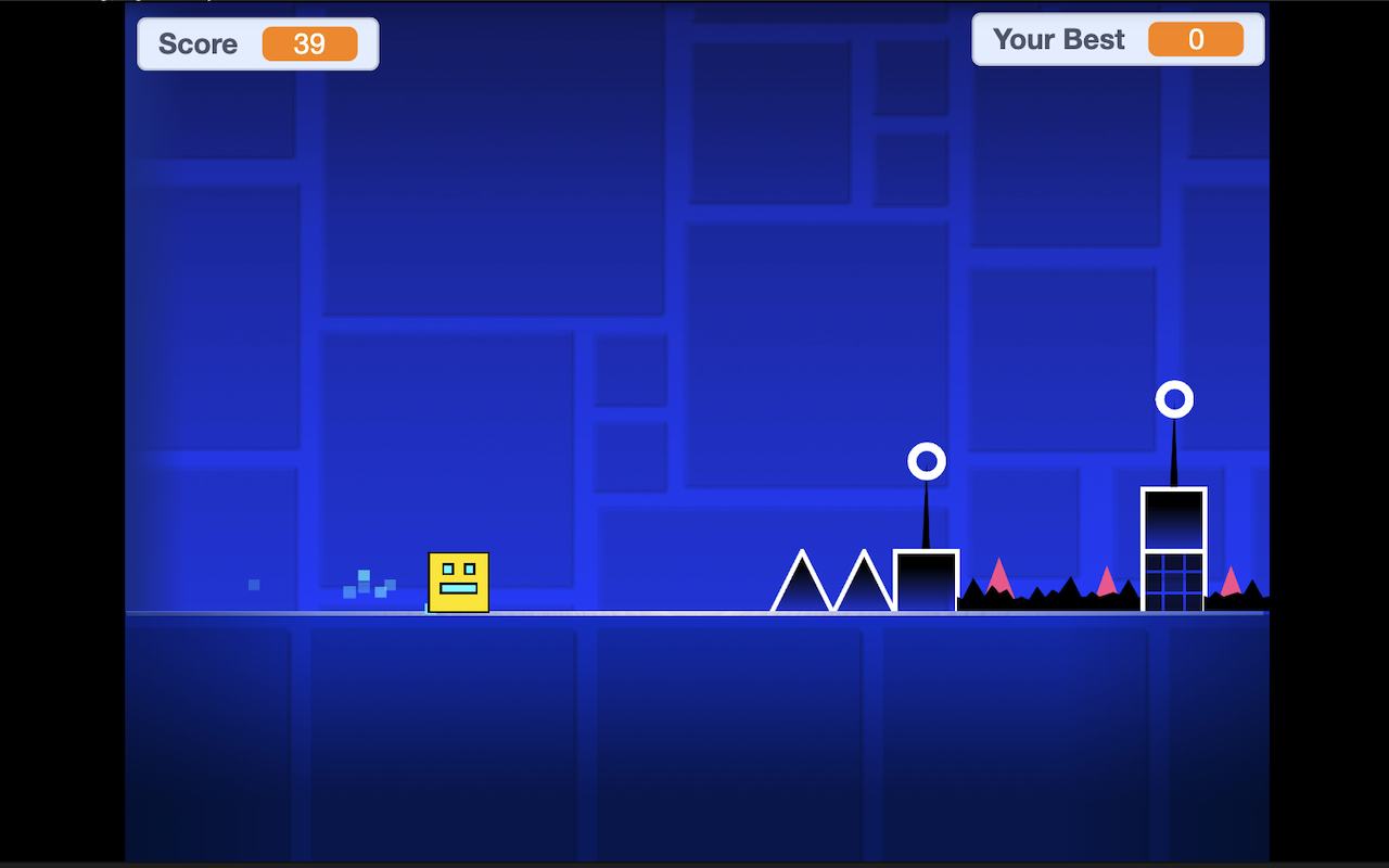 Geometry Dash Classroom 6x chrome谷歌浏览器插件_扩展第1张截图