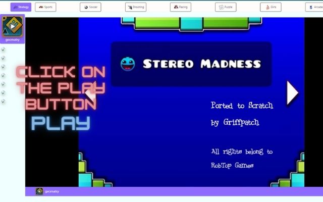 Geometry Dash Online chrome谷歌浏览器插件_扩展第1张截图
