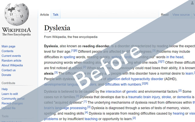 The Dyslexicator chrome谷歌浏览器插件_扩展第2张截图