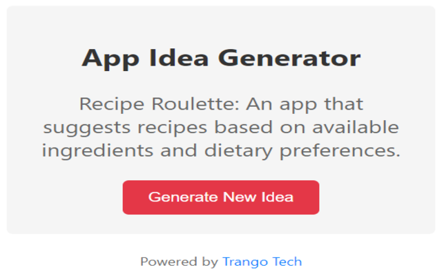 App Idea Generator chrome谷歌浏览器插件_扩展第3张截图