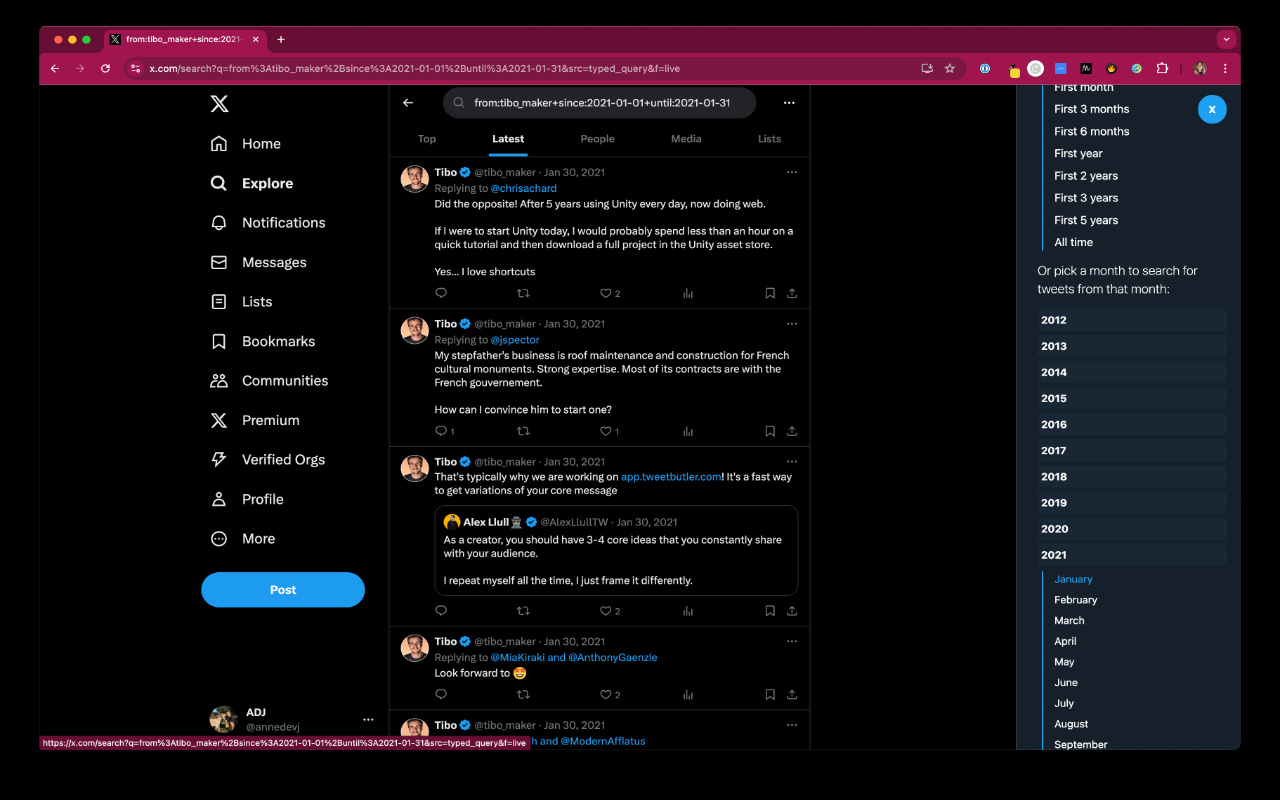 Time Machine X chrome谷歌浏览器插件_扩展第1张截图