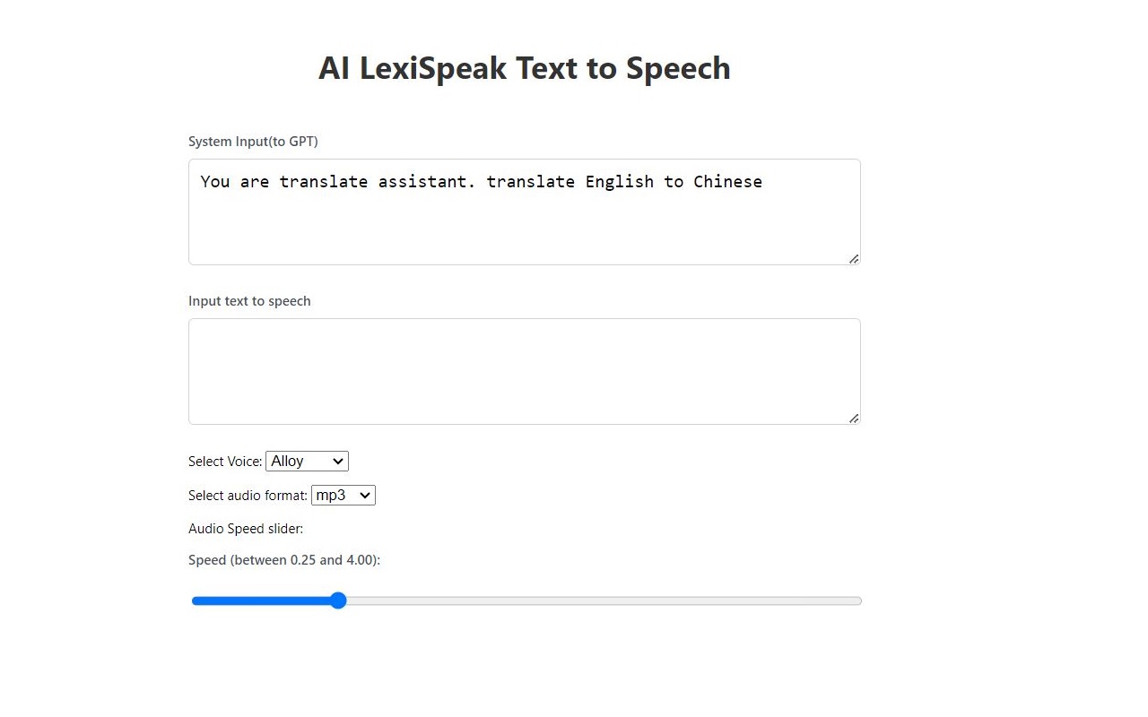 TTSGPT Text to Speech Extensions chrome谷歌浏览器插件_扩展第1张截图