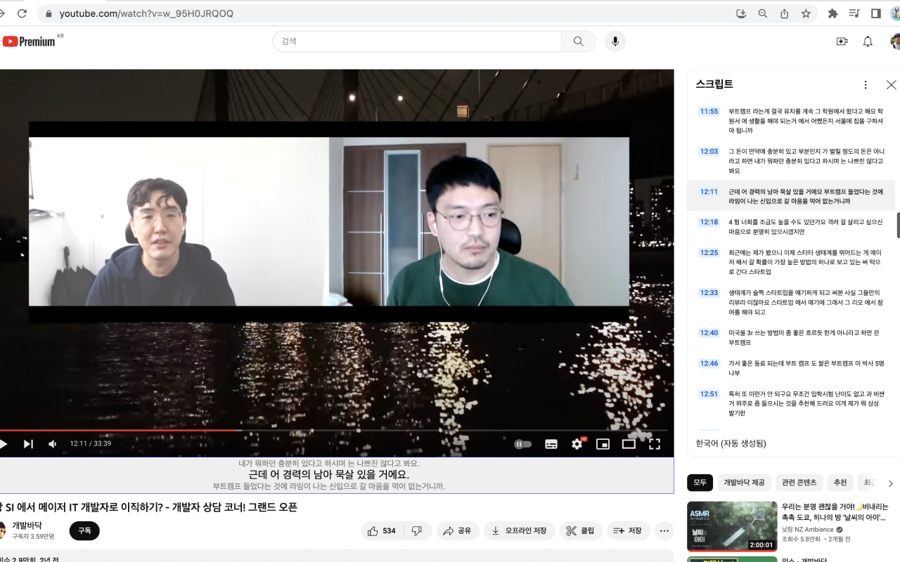 CCC - 유튜브 자동자막 생성기 chrome谷歌浏览器插件_扩展第1张截图