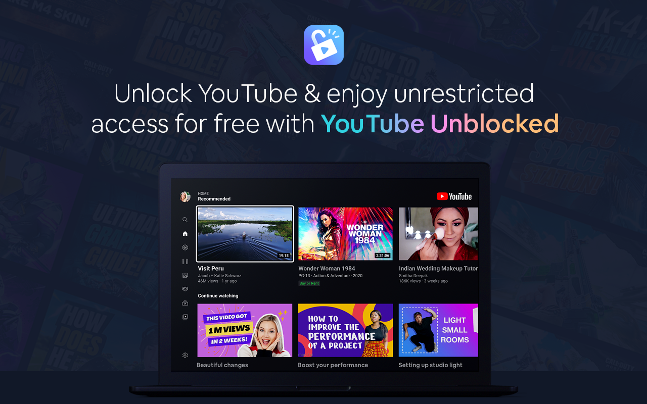 Unlock Youtube chrome谷歌浏览器插件_扩展第1张截图