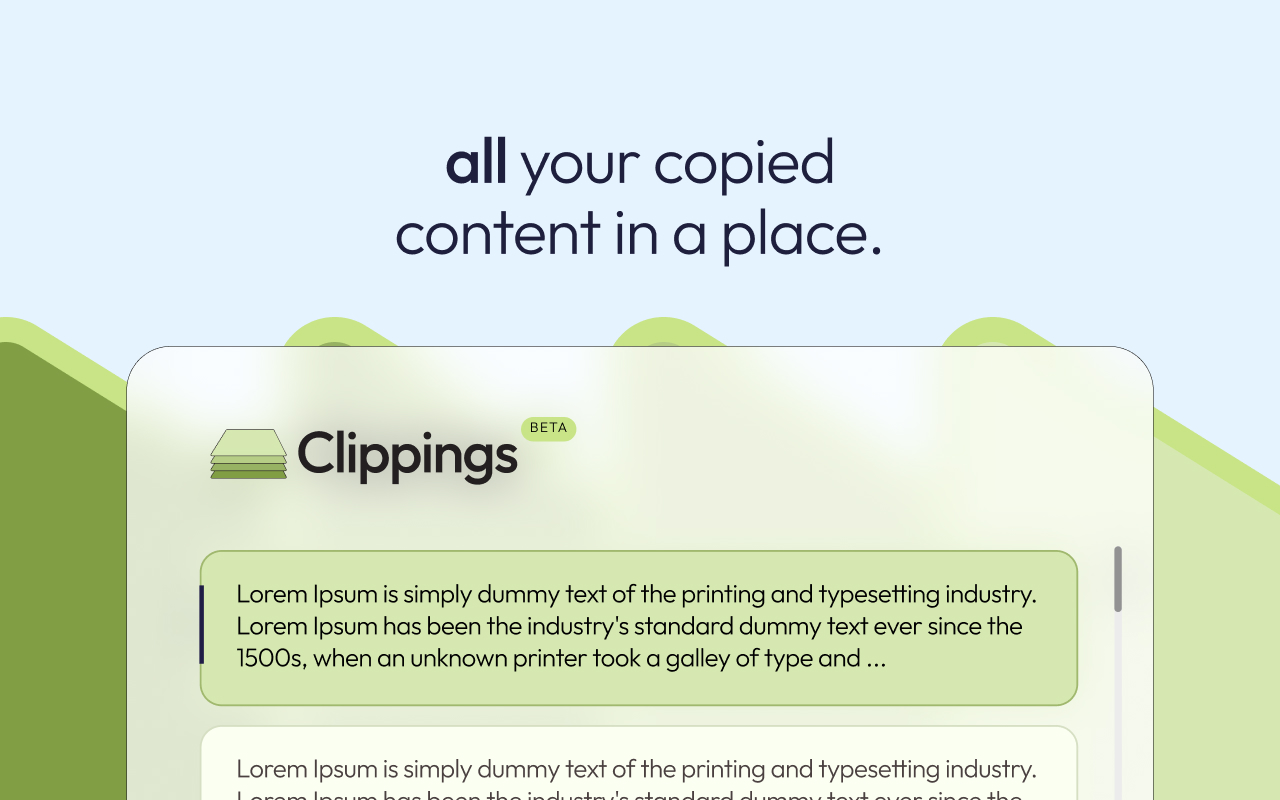 Clippings chrome谷歌浏览器插件_扩展第4张截图