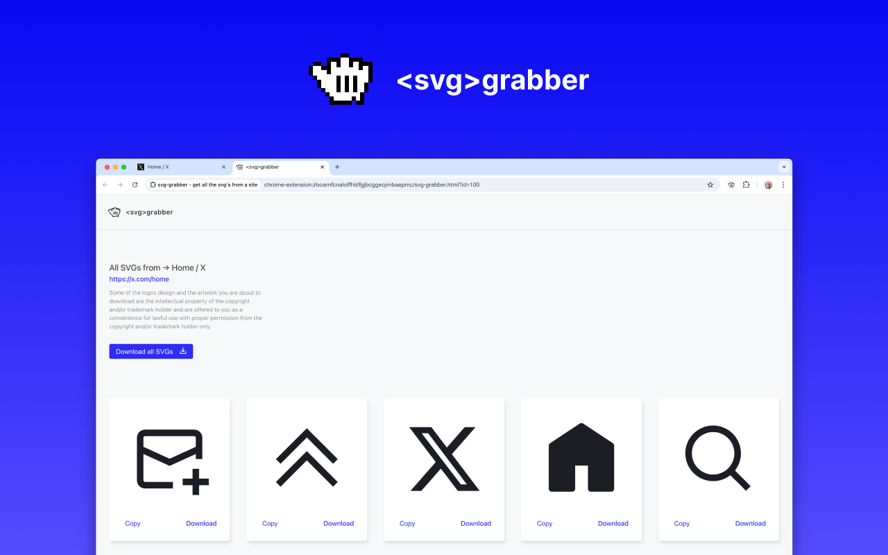 svg-grabber - get all the svg's from a site chrome谷歌浏览器插件_扩展第1张截图