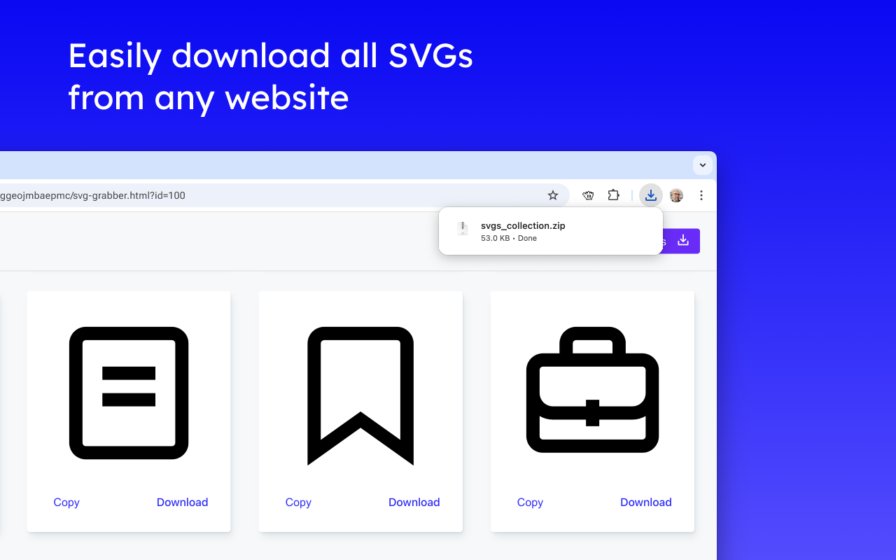 svg-grabber - get all the svg's from a site chrome谷歌浏览器插件_扩展第2张截图