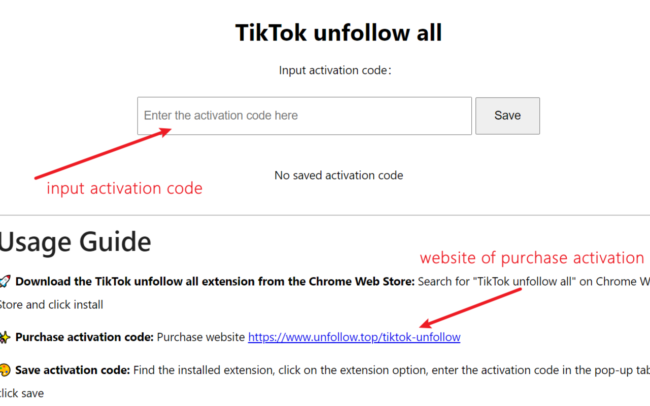 Tiktok unfollow all chrome谷歌浏览器插件_扩展第5张截图