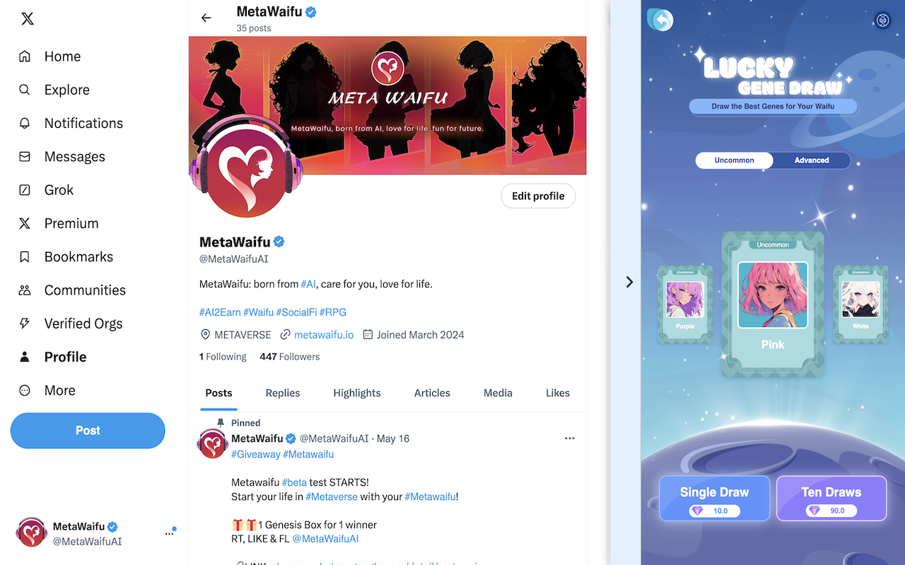 MetaWaifu chrome谷歌浏览器插件_扩展第5张截图