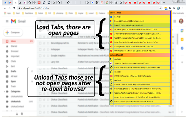 My Tabs Saver: Quick Tab chrome谷歌浏览器插件_扩展第2张截图