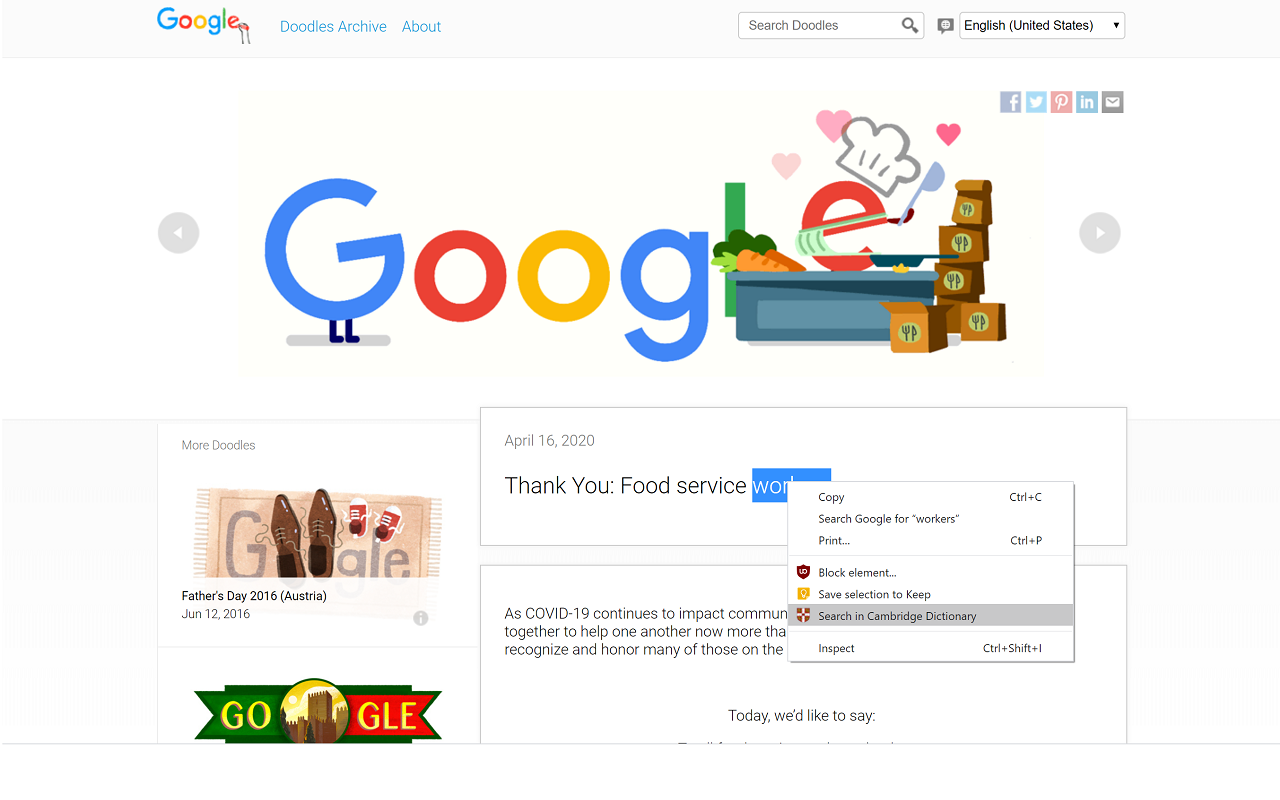 英语词典 chrome谷歌浏览器插件_扩展第1张截图