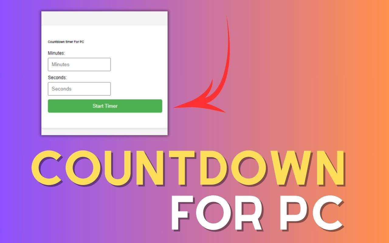 Countdown timer For PC,Windows and Mac (Update) chrome谷歌浏览器插件_扩展第2张截图