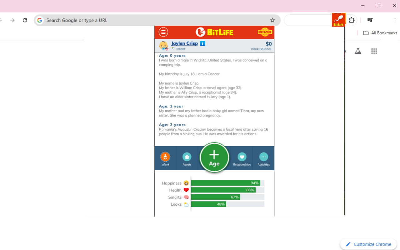 BitLife未屏蔽 chrome谷歌浏览器插件_扩展第3张截图