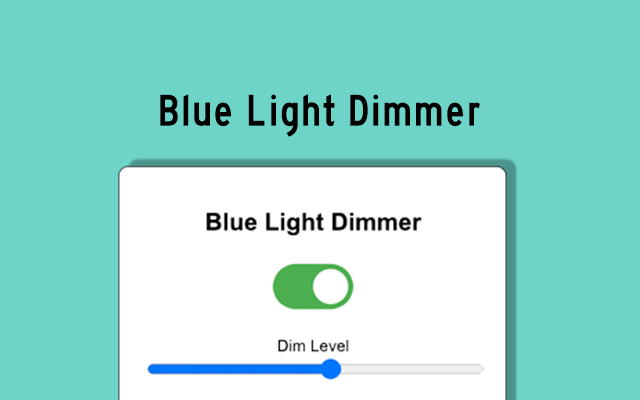 Blue Light Filter Blocker chrome谷歌浏览器插件_扩展第2张截图