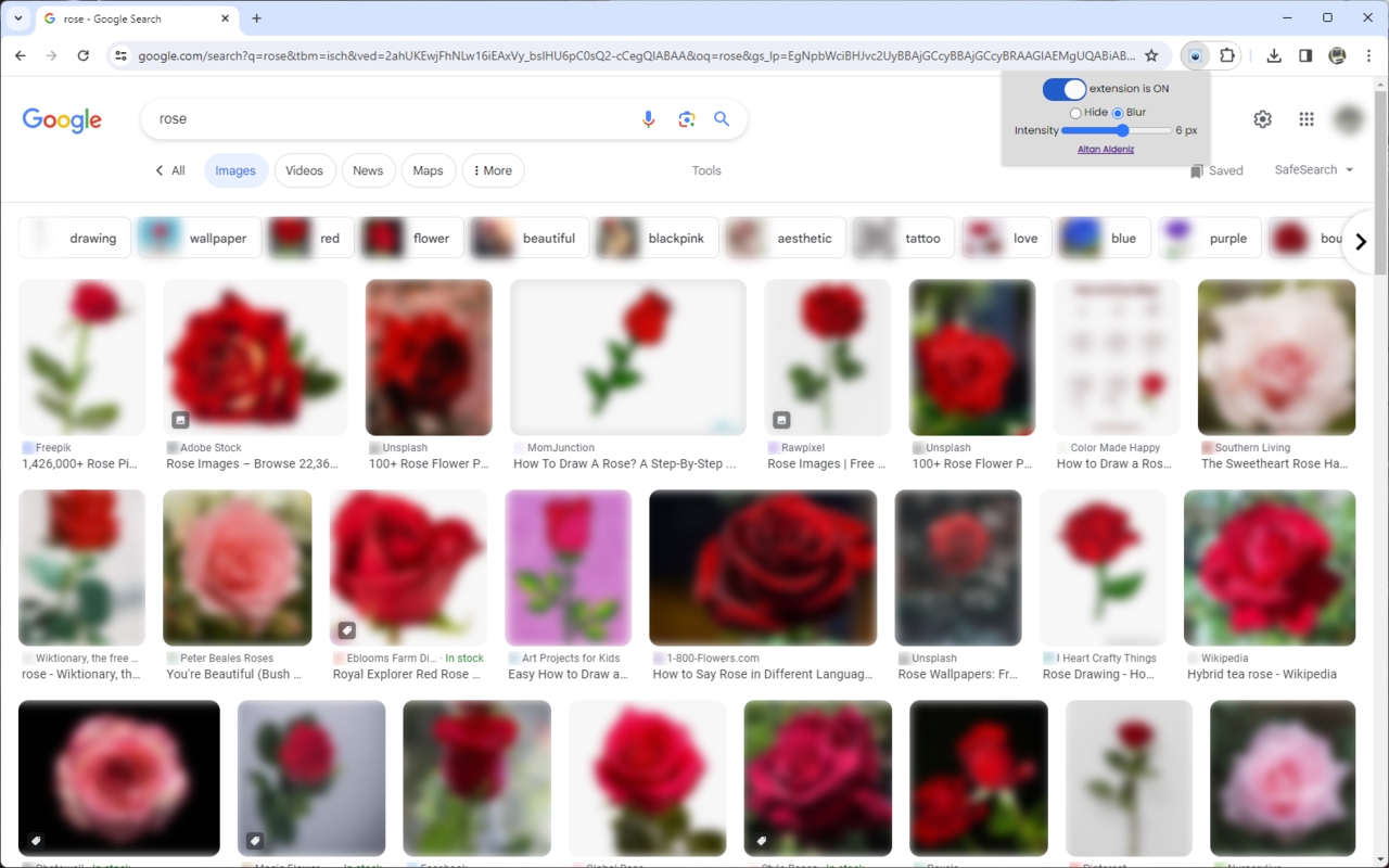 Hide or Blur Images chrome谷歌浏览器插件_扩展第2张截图