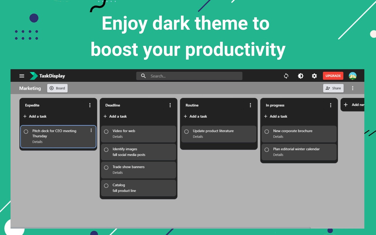 Full Screen for Google Tasks - Desktop App for Google Tasks | TaskDisplay chrome谷歌浏览器插件_扩展第6张截图