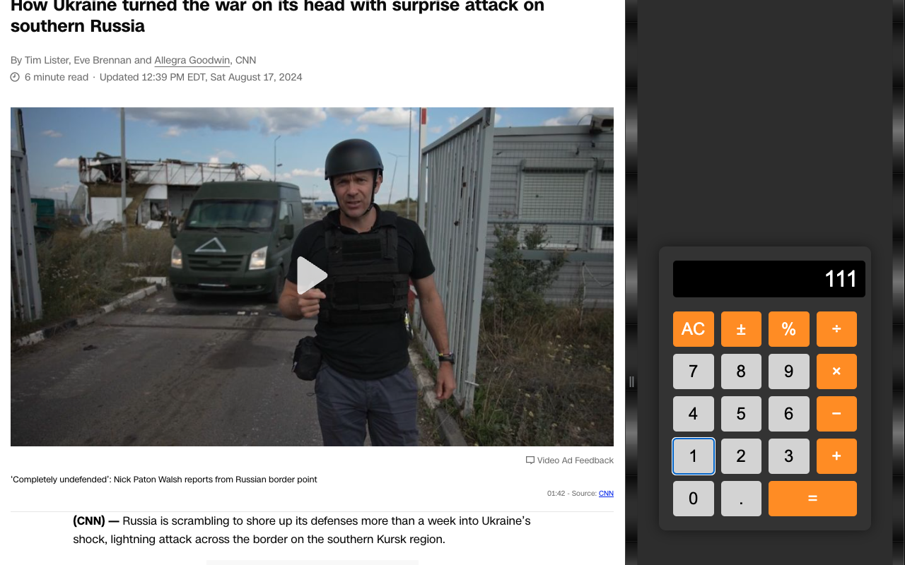 Ordinary calculator chrome谷歌浏览器插件_扩展第1张截图