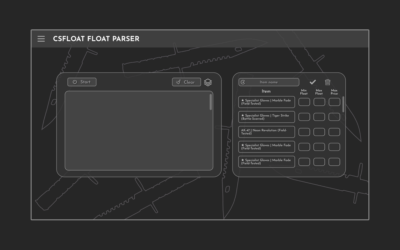 CTS CSFloat Float Parser chrome谷歌浏览器插件_扩展第1张截图