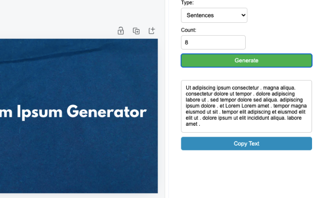 Lorem Ipsum Generator chrome谷歌浏览器插件_扩展第3张截图