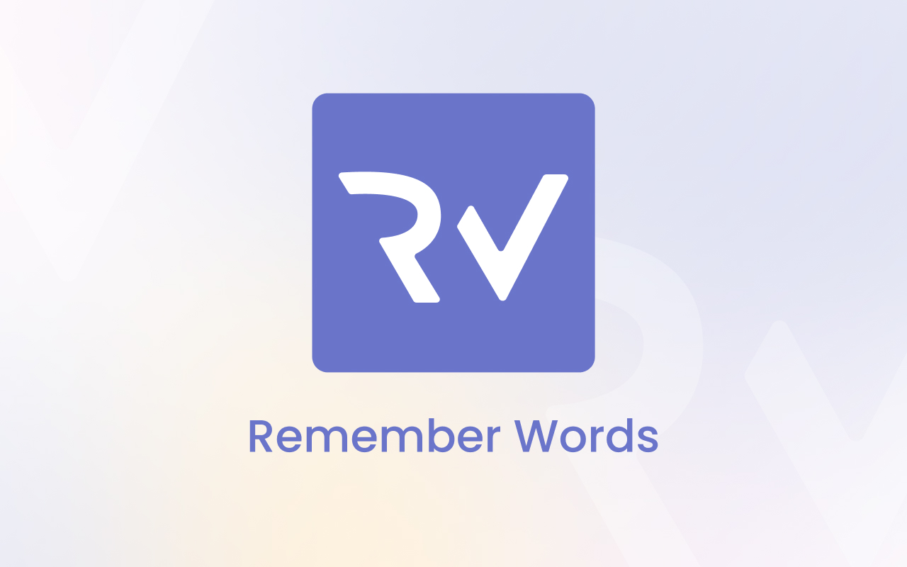 RW - Remember Words chrome谷歌浏览器插件_扩展第1张截图