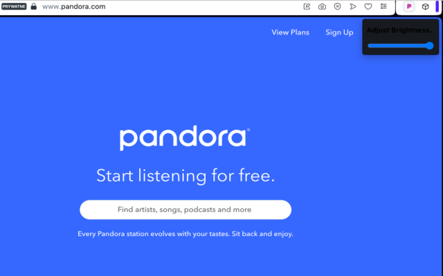 Pandora for Chrome chrome谷歌浏览器插件_扩展第1张截图