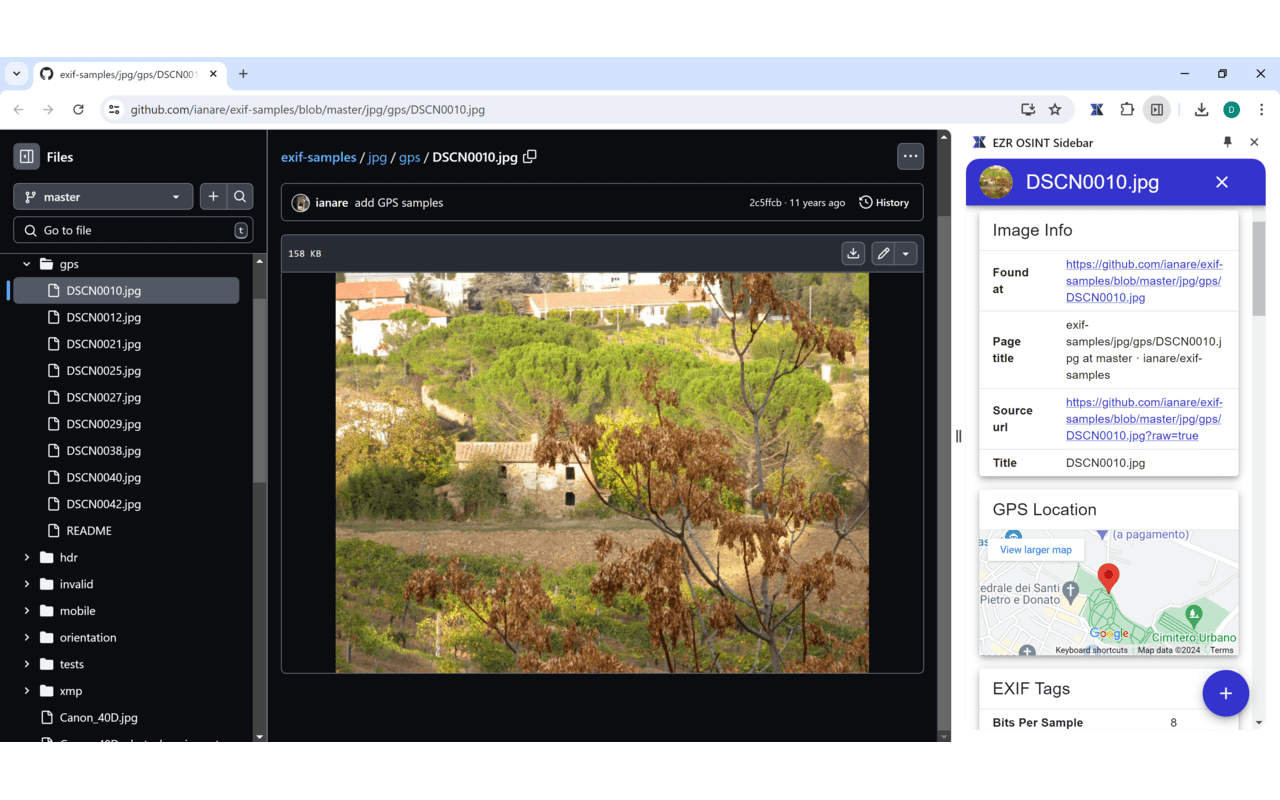 EZR OSINT Sidebar chrome谷歌浏览器插件_扩展第5张截图