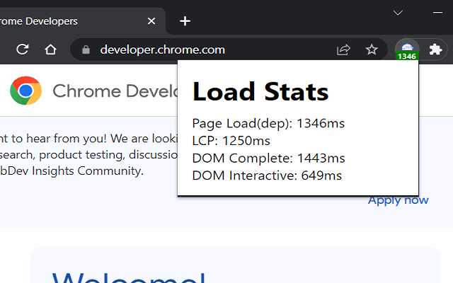 Load Stats chrome谷歌浏览器插件_扩展第2张截图