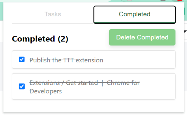 TTT - To Do, To Read, To Complete! chrome谷歌浏览器插件_扩展第2张截图