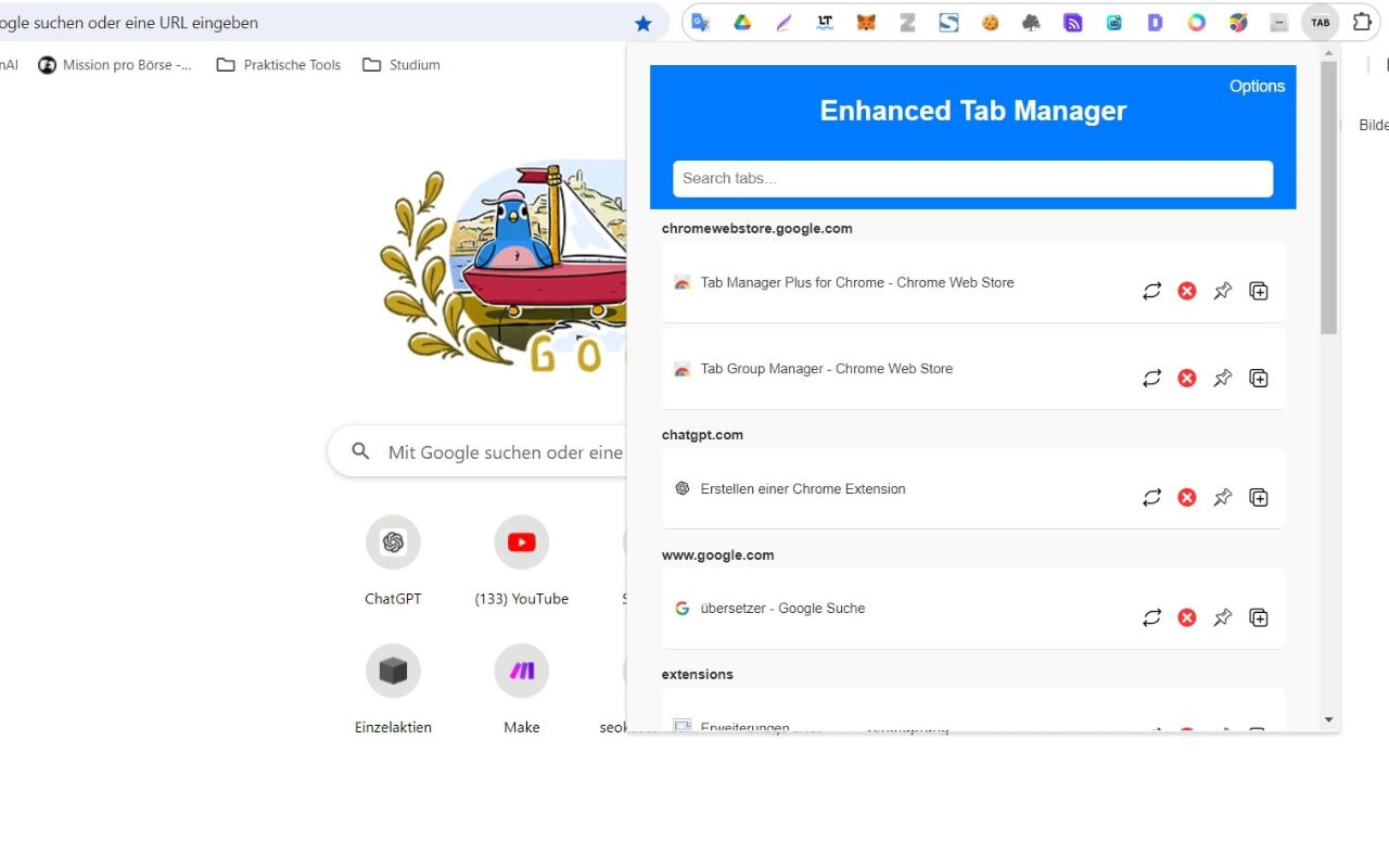 Enhanced Tab Manager chrome谷歌浏览器插件_扩展第1张截图