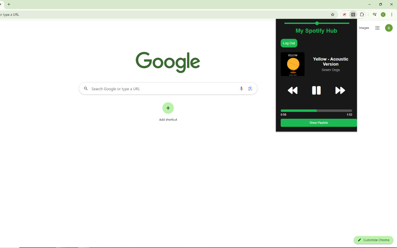 Spotify player chrome谷歌浏览器插件_扩展第2张截图