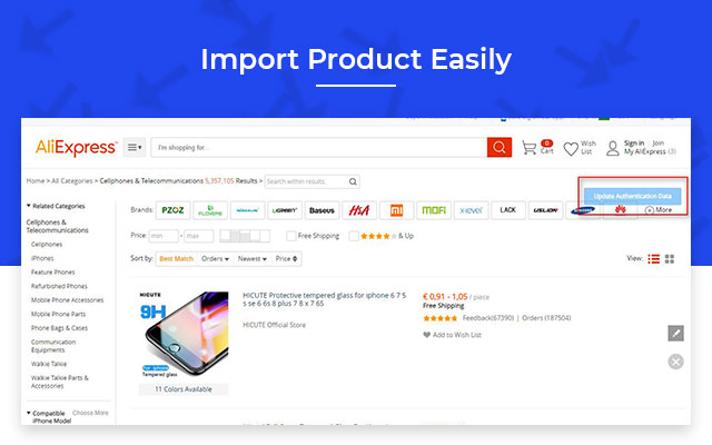 Bigcommerce AliExpress Importer(Modified Version) chrome谷歌浏览器插件_扩展第2张截图