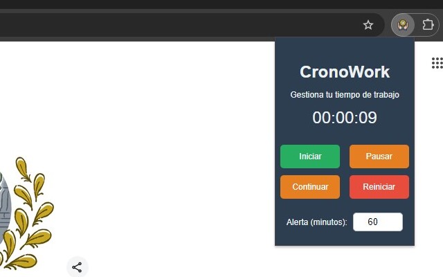 CronoWork chrome谷歌浏览器插件_扩展第3张截图