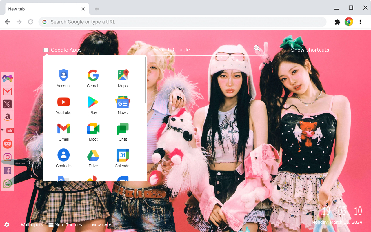Aespa Wallpapers New Tab by Gameograf chrome谷歌浏览器插件_扩展第4张截图