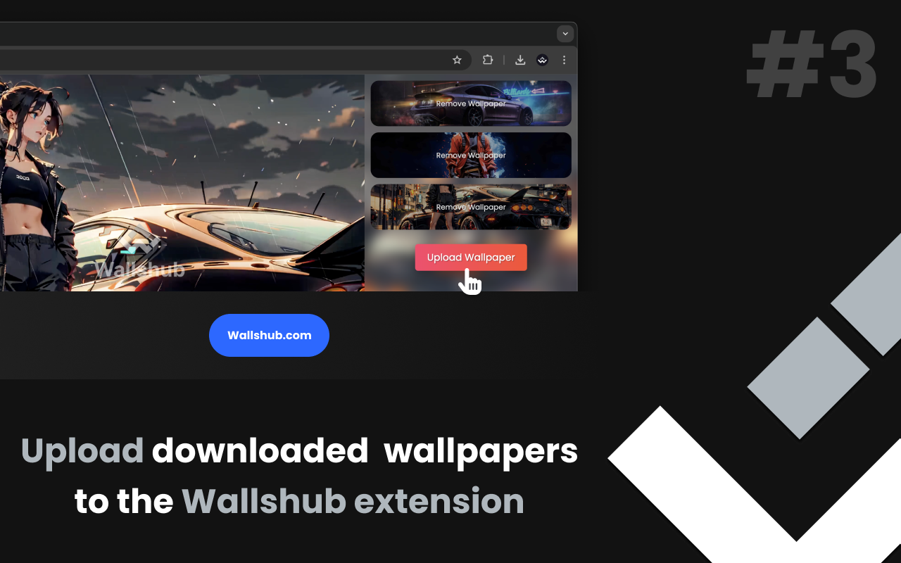 Wallshub - New Tab Live Wallpapers chrome谷歌浏览器插件_扩展第3张截图