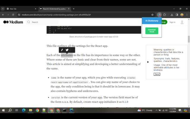 Ai-Dict chrome谷歌浏览器插件_扩展第5张截图