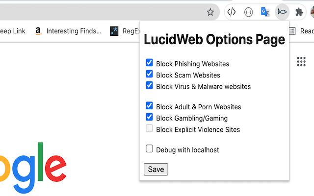 Lucid WEB chrome谷歌浏览器插件_扩展第1张截图