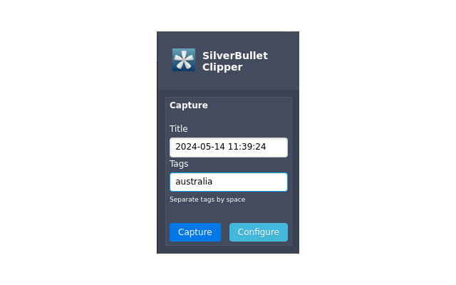 SilverBullet Clipper chrome谷歌浏览器插件_扩展第1张截图