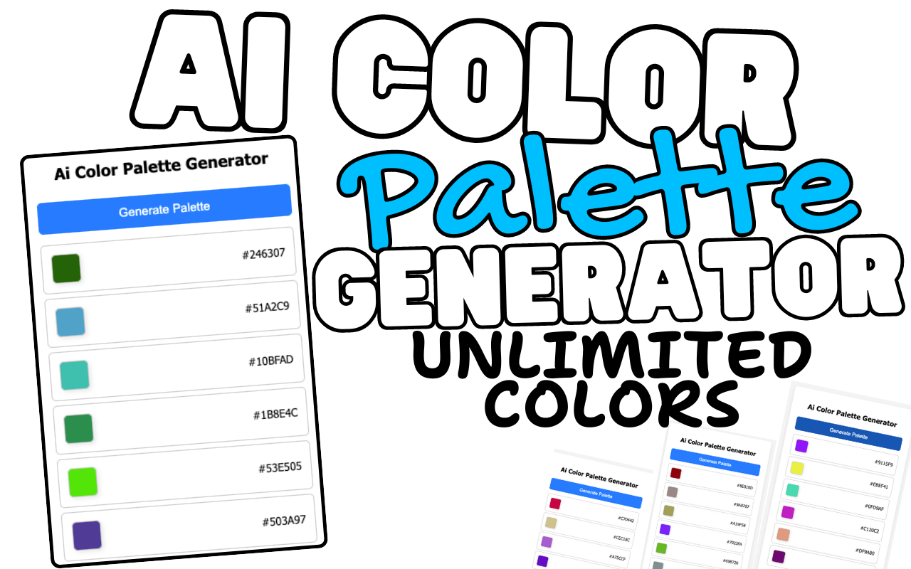 Ai Color Palette Generator chrome谷歌浏览器插件_扩展第2张截图