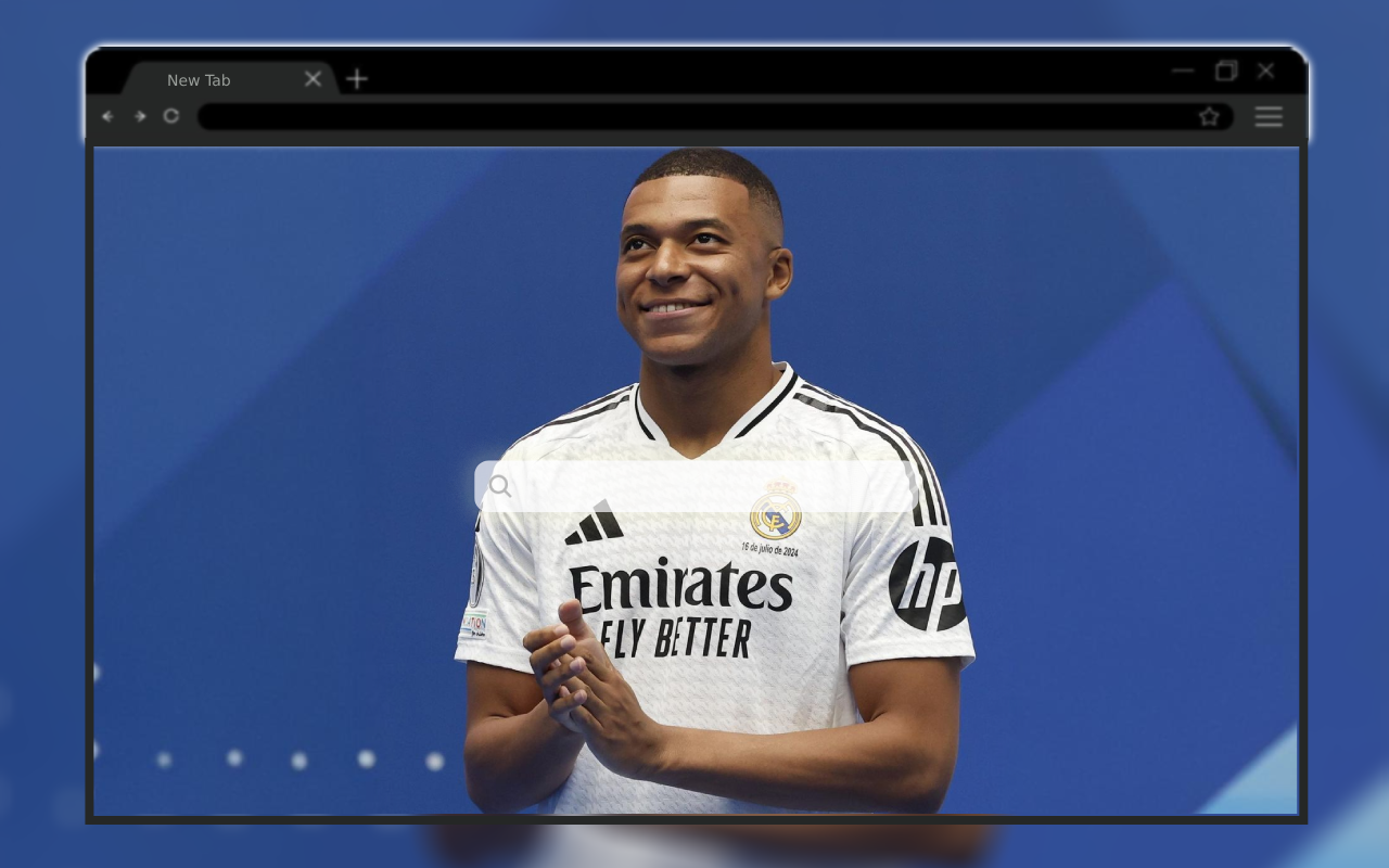 Kylian Mbappe HD Wallpaper New Tab chrome谷歌浏览器插件_扩展第2张截图