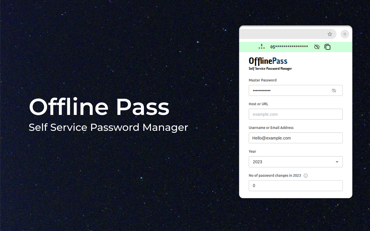 Offline Pass chrome谷歌浏览器插件_扩展第1张截图