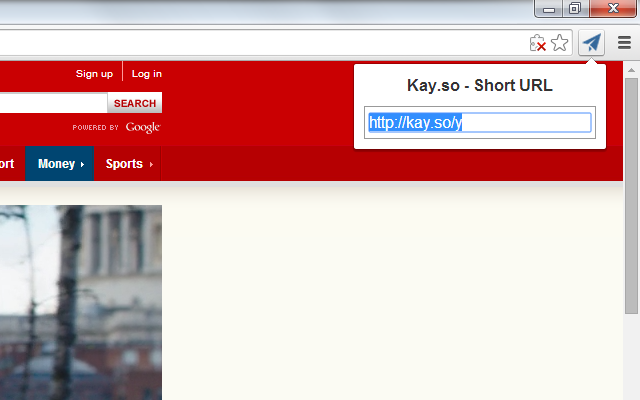 Kay.so URL Shortener chrome谷歌浏览器插件_扩展第3张截图