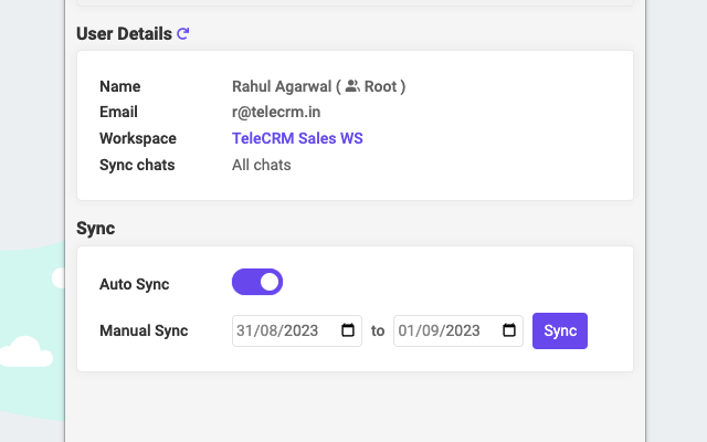 TeleCRM Sync Chats to CRM for WhatsApp™ chrome谷歌浏览器插件_扩展第2张截图