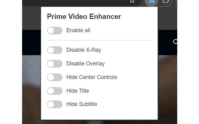 Prime Video Enhancer chrome谷歌浏览器插件_扩展第3张截图