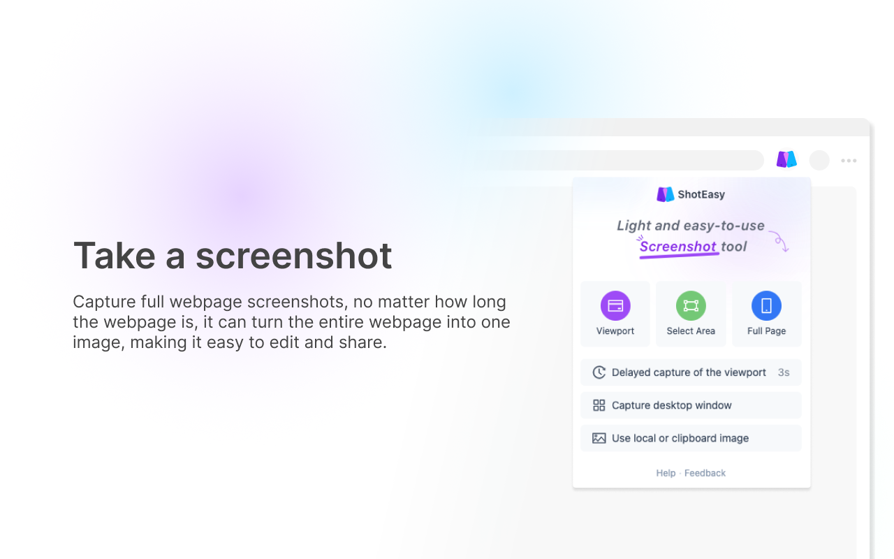 ShotEasy - 轻巧好用的截图工具 chrome谷歌浏览器插件_扩展第4张截图