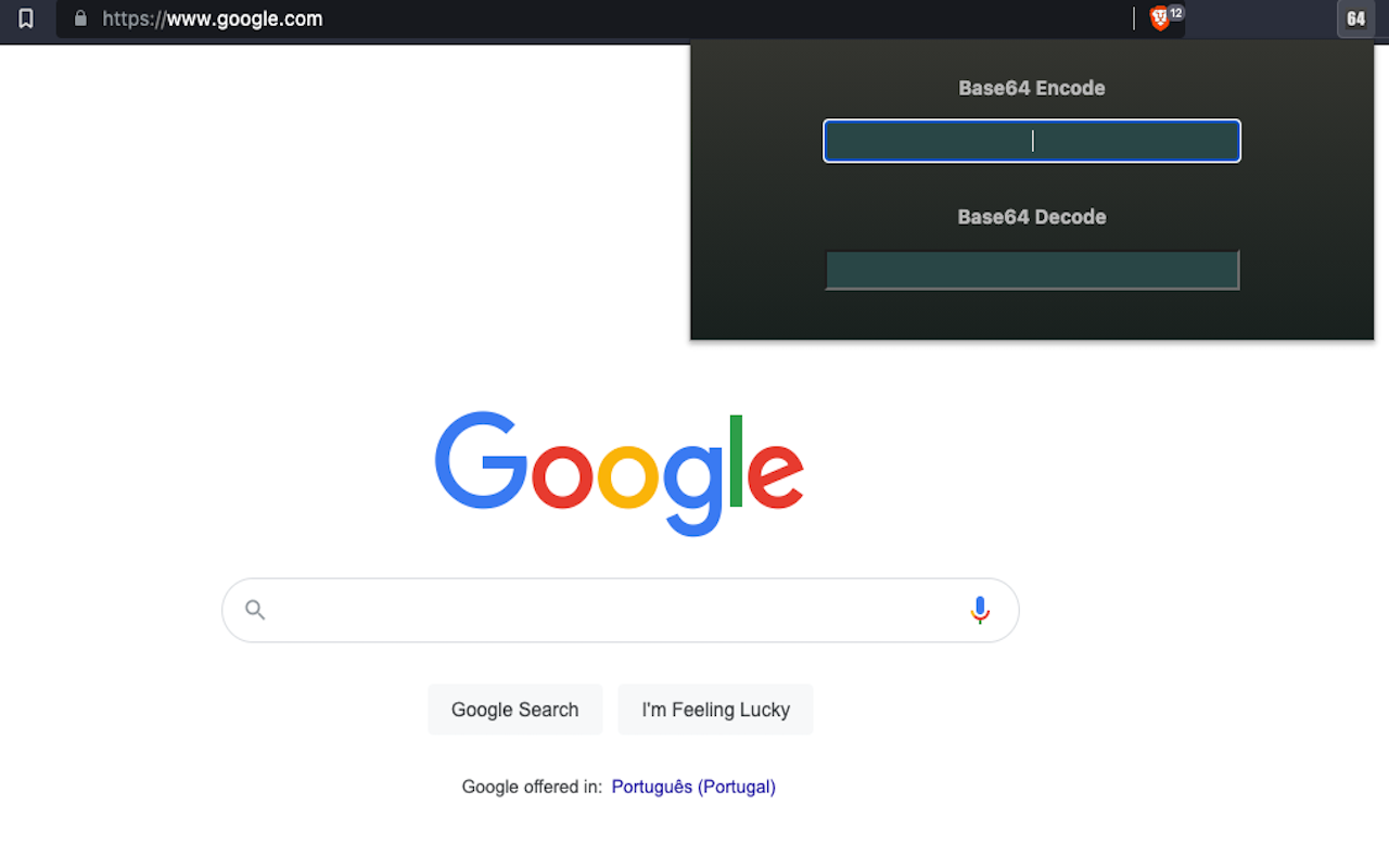 Base64 Encoding/Decoding chrome谷歌浏览器插件_扩展第2张截图