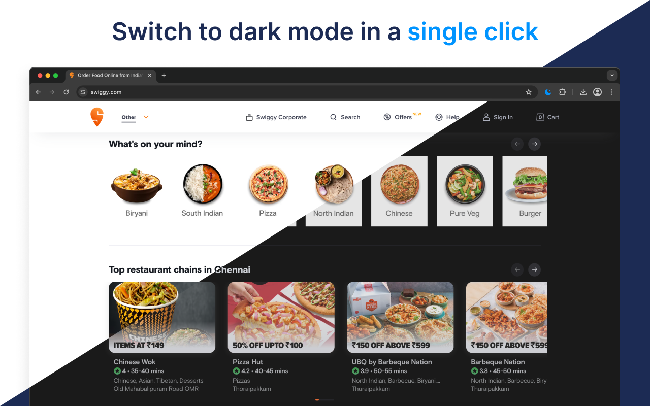 Dark Mode for All Websites chrome谷歌浏览器插件_扩展第3张截图