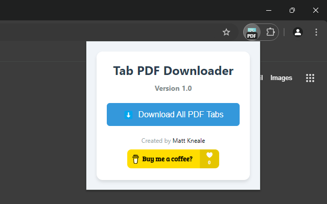 Tab PDF Downloader chrome谷歌浏览器插件_扩展第1张截图