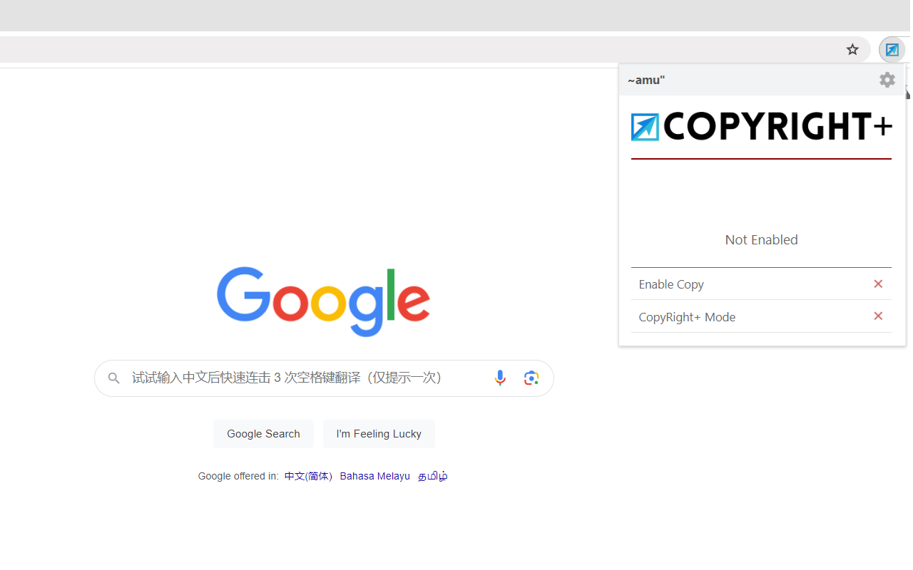 CopyRight+: Enable Right Click & Copy chrome谷歌浏览器插件_扩展第1张截图