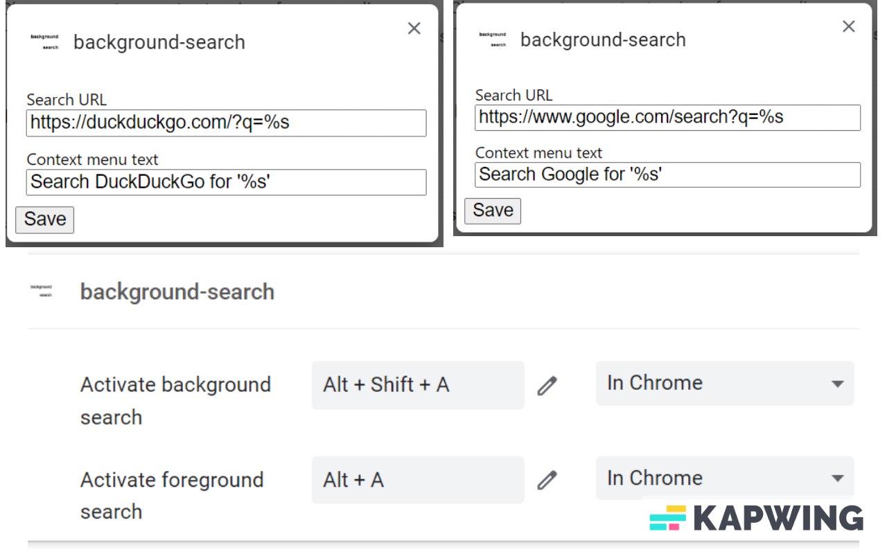 Highlighted text search chrome谷歌浏览器插件_扩展第1张截图