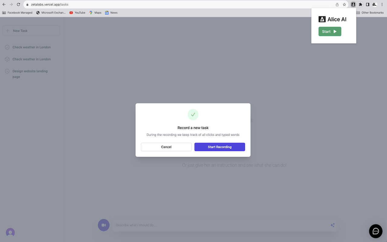 Alice AI chrome谷歌浏览器插件_扩展第2张截图